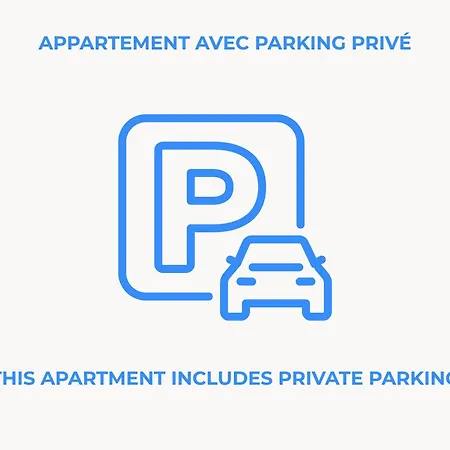 Le Estella Appart: Beachside Serenity With Parking & Wi-fi *
