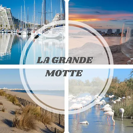 Le Estella Appart: Beachside Serenity With Parking & Wi-fi La Grande-Motte