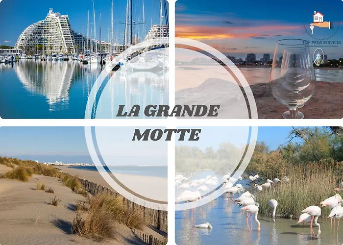 Le Estella - Parking Wifi Au Calme 2 Min Plages - Resid Le Rayol - Pros Servicesconciergerie Motte La Grande-Motte